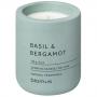 BLOMUS Ароматна свещ FRAGA размер S - цвят Pine Gray - аромат Basil & Bergamot