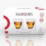 FAUBOURG Сет от 2 бр. двустенни стъклени чаши за уиски “GLASGOW“ - 200 мл.