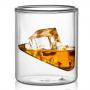 FAUBOURG Сет от 2 бр. двустенни стъклени чаши за уиски “EDINBOURG“ - 80 мл.