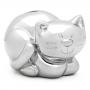 ZILVERSTAD Детска касичка “Котка“ - цвят сребро