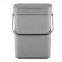 EKO EUROPE Кош за хранителни отпадъци “PURO II“- 7 л. - сив