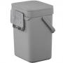 EKO EUROPE Кош за хранителни отпадъци “PURO II“- 7 л. - сив