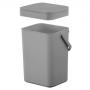 EKO EUROPE Кош за хранителни отпадъци “PURO II“- 7 л. - сив