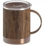 ASOBU Термочаша с керамично покритие “ULTIMATE“  - 360 мл. - цвят дърво