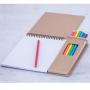 Еко тефтер в комплект с моливи