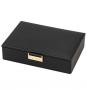 Кутия за бижута в черен цвят - ROSSI (малка)