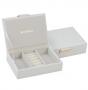 Кутия за бижута в бял цвят - ROSSI (малка)