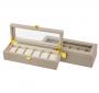 Кутия за часовници в бежов цвят - ROSSI