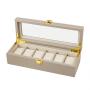 Кутия за часовници в бежов цвят - ROSSI