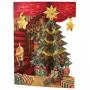 3D Картичка Christmas Tree, Swing Cards with foil