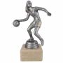 Сребърна фигура Баскетболистка